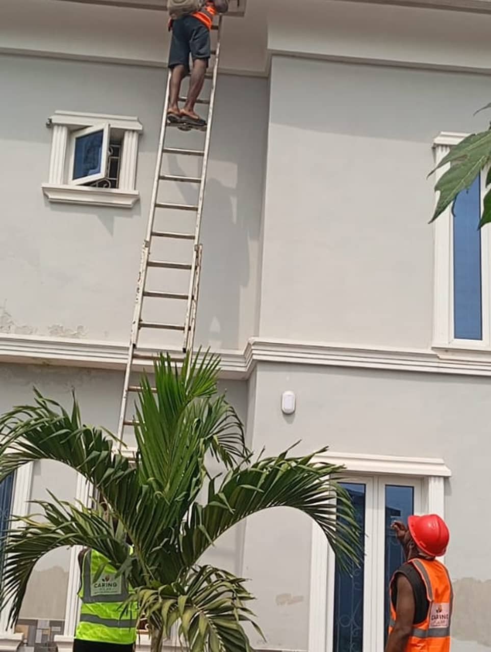 Caring Solar Portfolio | Preparing for Panel Installation at Warma, Ogun State